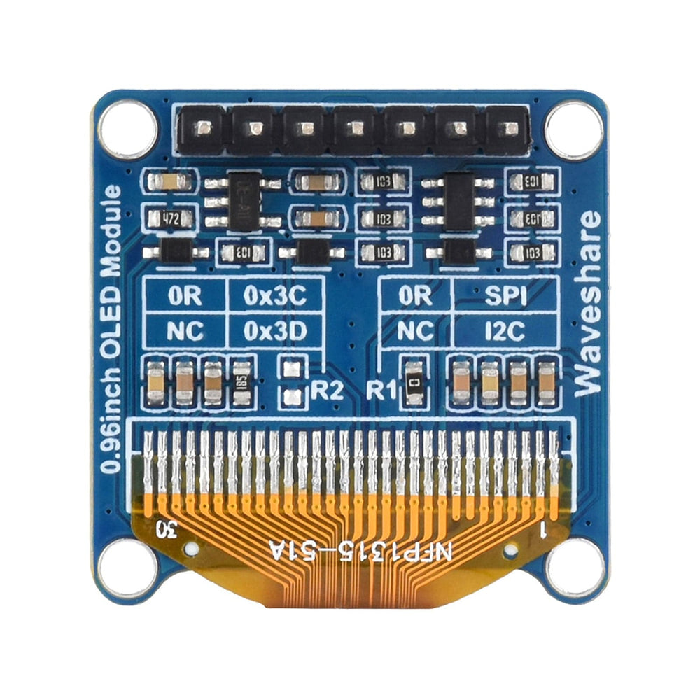 0.96 Inch 128X64 LCD Panel Yellow-Blue Monochrome OLED Display - 128X64 OLED and 128X64 OLED 0.96 Inch 128X64 LCD Panel Yellow-Blue Monochrome OLED Display - 128X64 OLED and 128X64 OLED