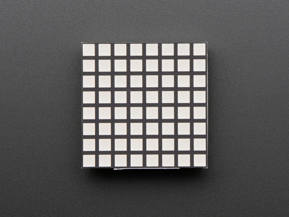 1.2" 8x8 Matrix Square Pixel - Yellow - The Pi Hut