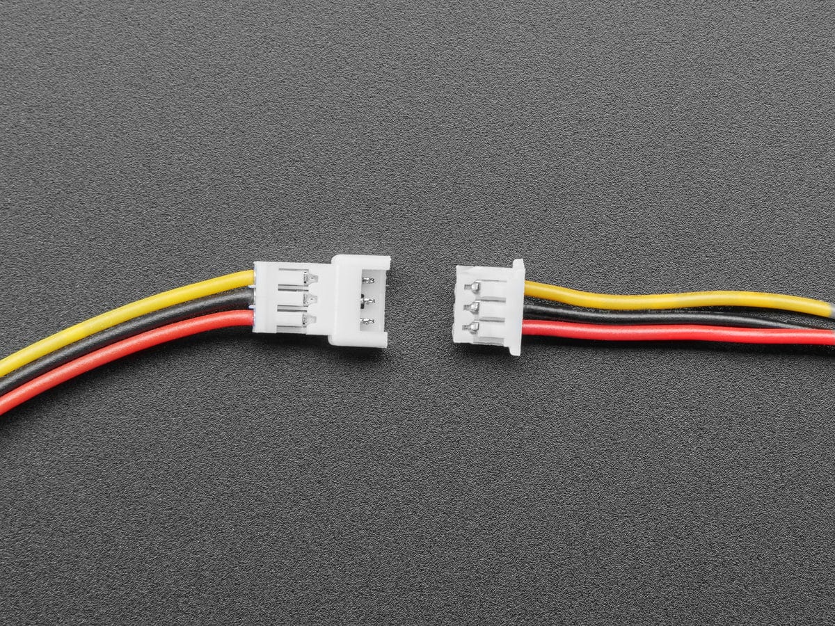 1.25mm Pitch 3-pin Cable Matching Pair - 40cm long - The Pi Hut