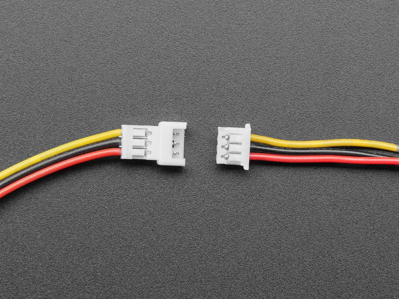 1.25mm Pitch 3-pin Cable Matching Pair - 40cm long - The Pi Hut