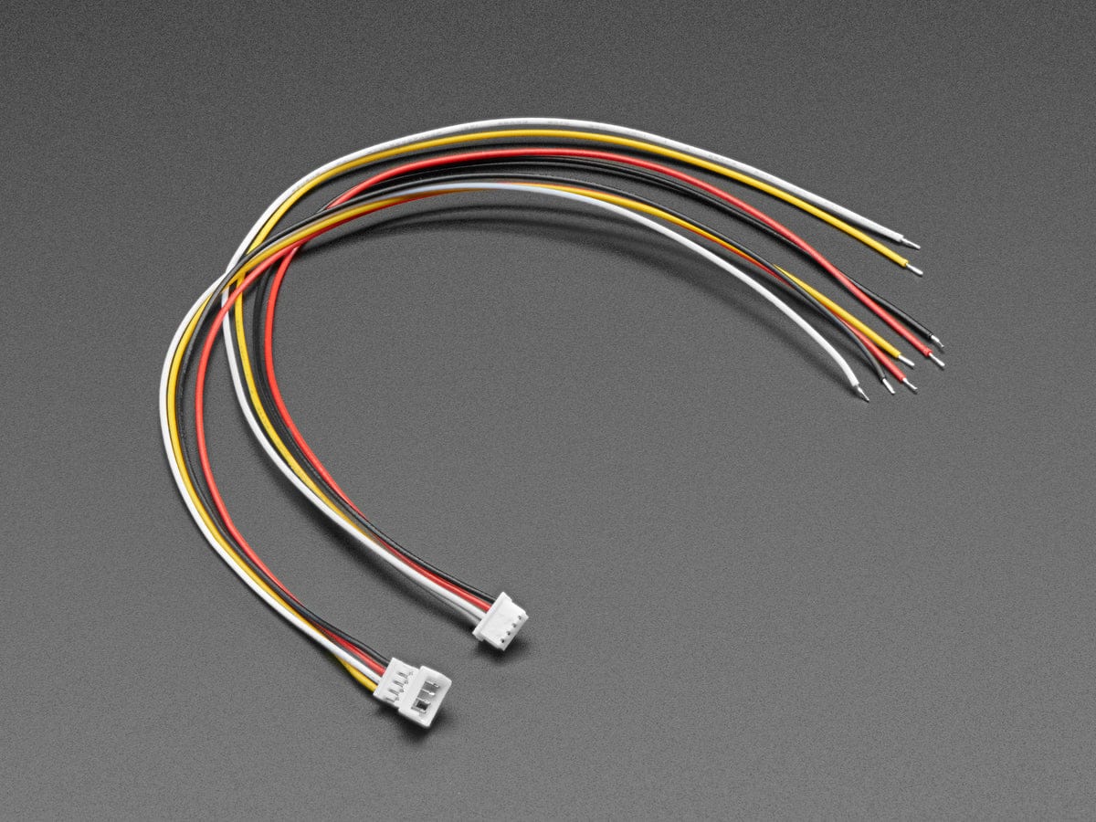 1.25mm Pitch 4-pin Cable Matching Pair - 40cm long - The Pi Hut