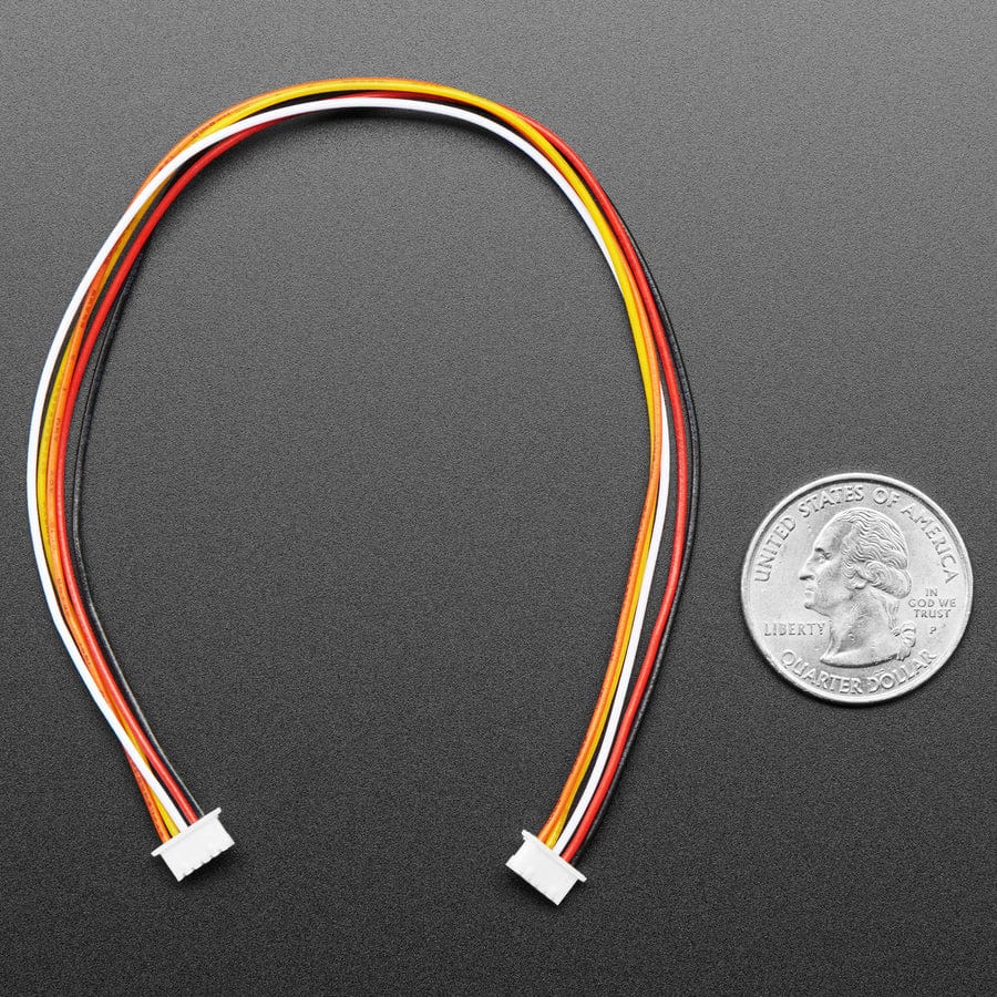 1.25mm Pitch 5-pin Cable 20cm long 1:1 Cable (Molex PicoBlade Compatible) - The Pi Hut