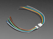 1.25mm Pitch 6-pin Cable Matching Pair - 10 cm long - The Pi Hut