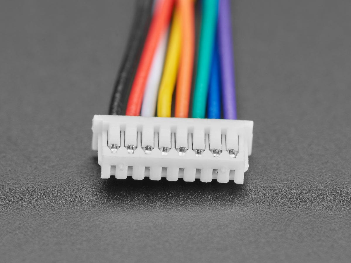 1.25mm Pitch 8-pin Cable 20cm long 1:1 Cable - The Pi Hut