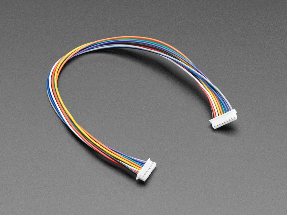 1.25mm Pitch 9-pin Cable 20cm long 1:1 Cable - The Pi Hut