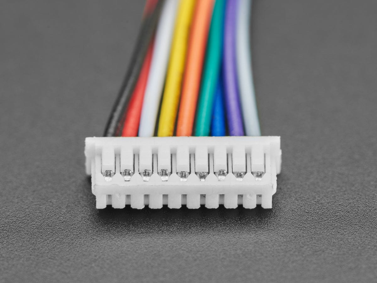 1.25mm Pitch 9-pin Cable 20cm long 1:1 Cable - The Pi Hut