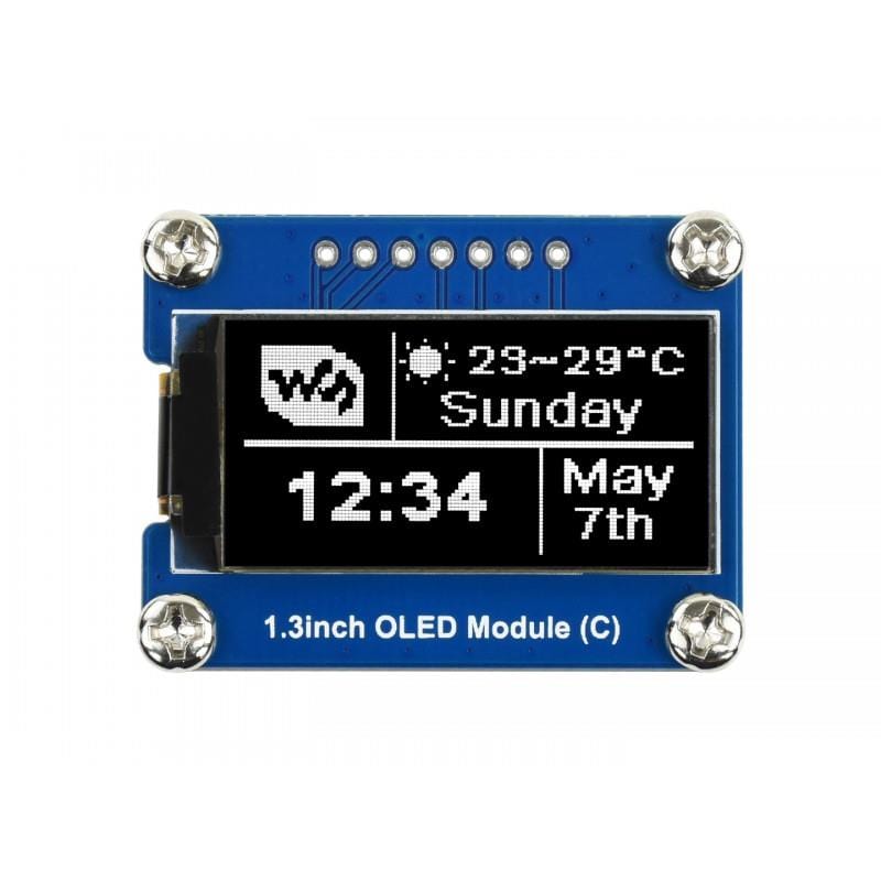 1.3" OLED Display Module (64×128) - The Pi Hut