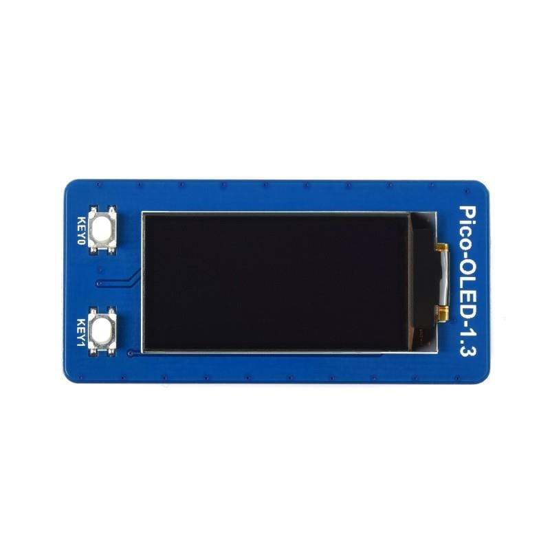 1.3" OLED Display Module for Raspberry Pi Pico (64×128) - The Pi Hut