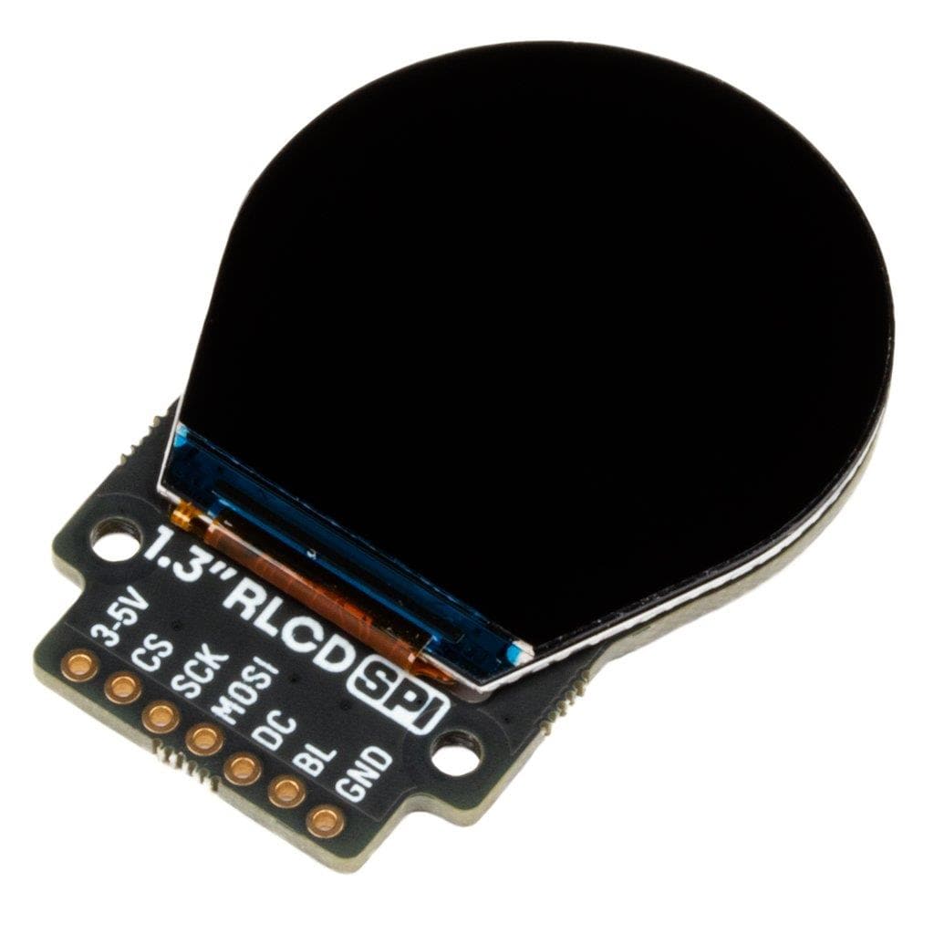 1.3" SPI Colour Round LCD (240x240) Breakout - The Pi Hut