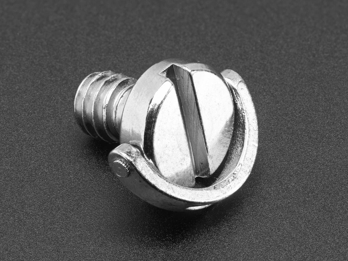 1/4" Screw with D-Ring - for Cameras / Tripods / Photo / Video - The Pi Hut