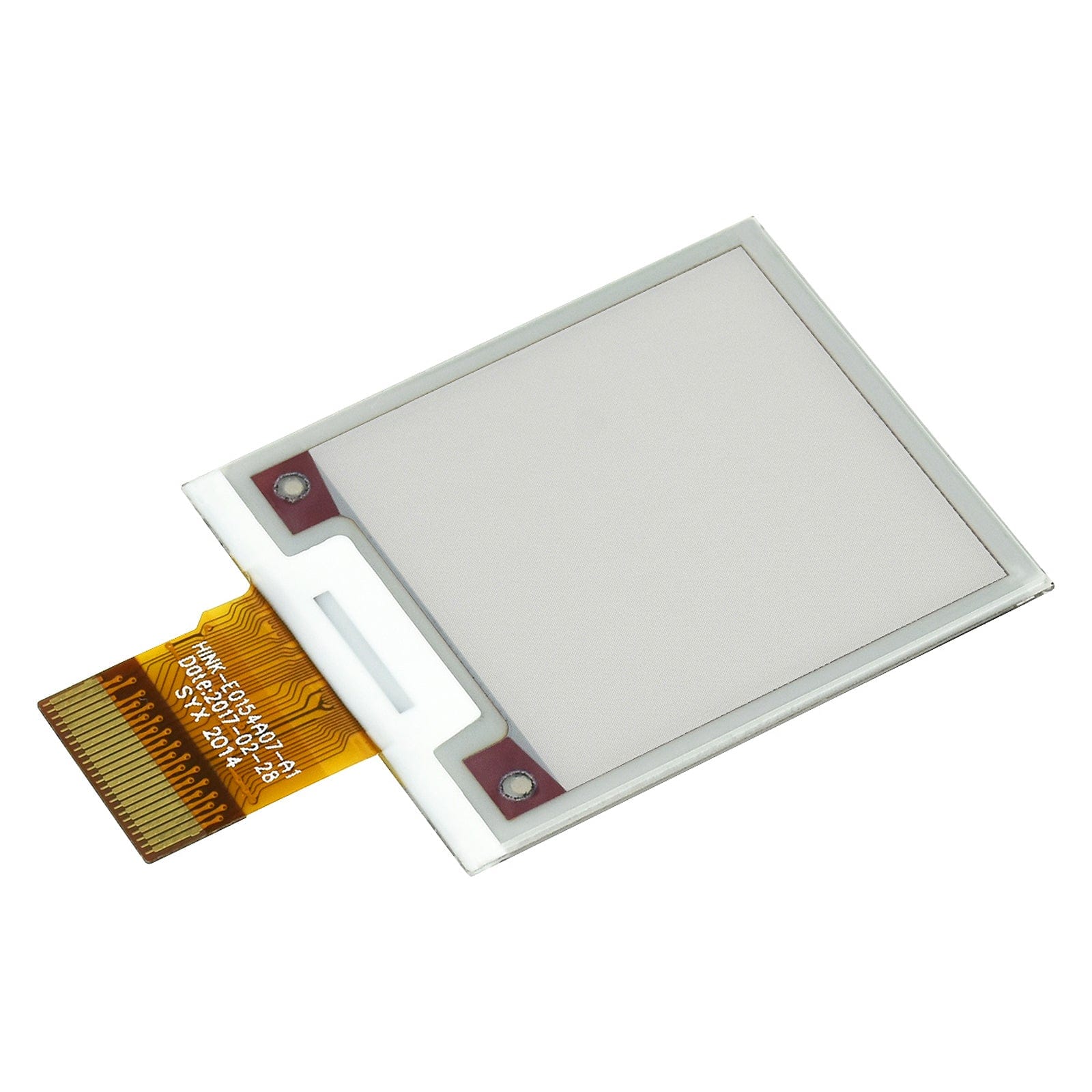 Three-Colour 1.54" E-Ink Raw Display Panel (200x200) - The Pi Hut