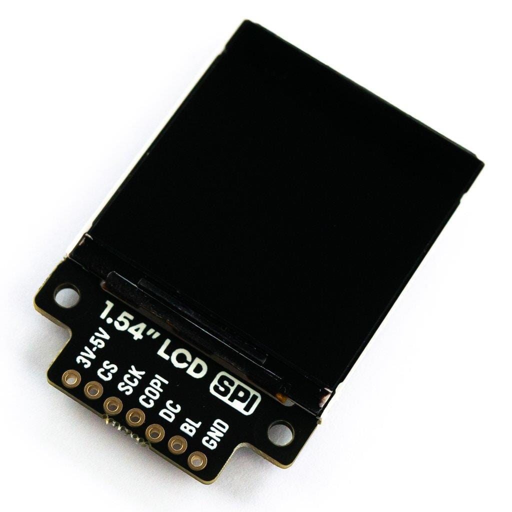 1.54" SPI Colour Square LCD (240x240) Breakout - The Pi Hut