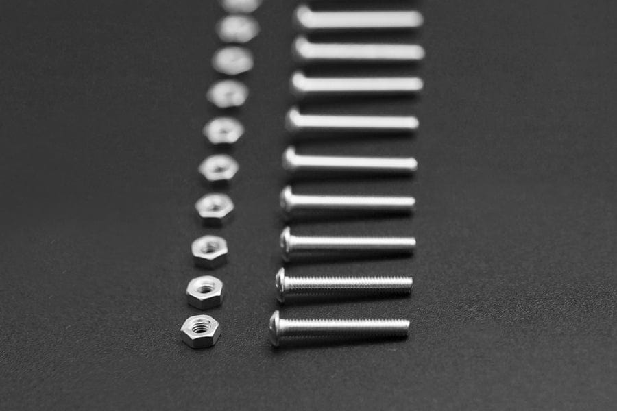 10 Sets M3x20 Screw Low Profile Hex Head Cap Screw - The Pi Hut