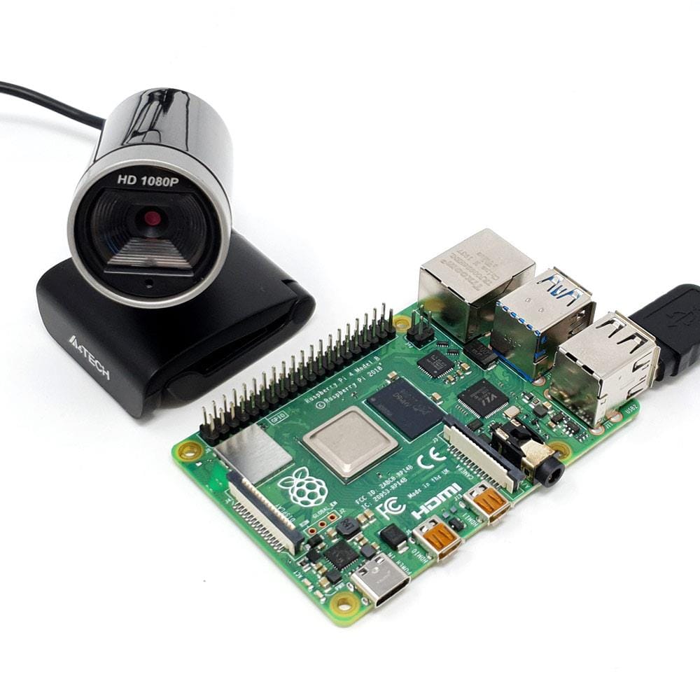 1080p Full-HD USB Webcam with Built-in Microphone - The Pi Hut