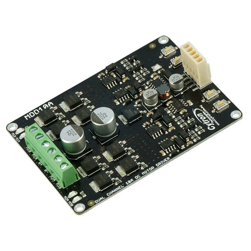 10A 5V-30V 2-Channel DC Motor Driver - The Pi Hut