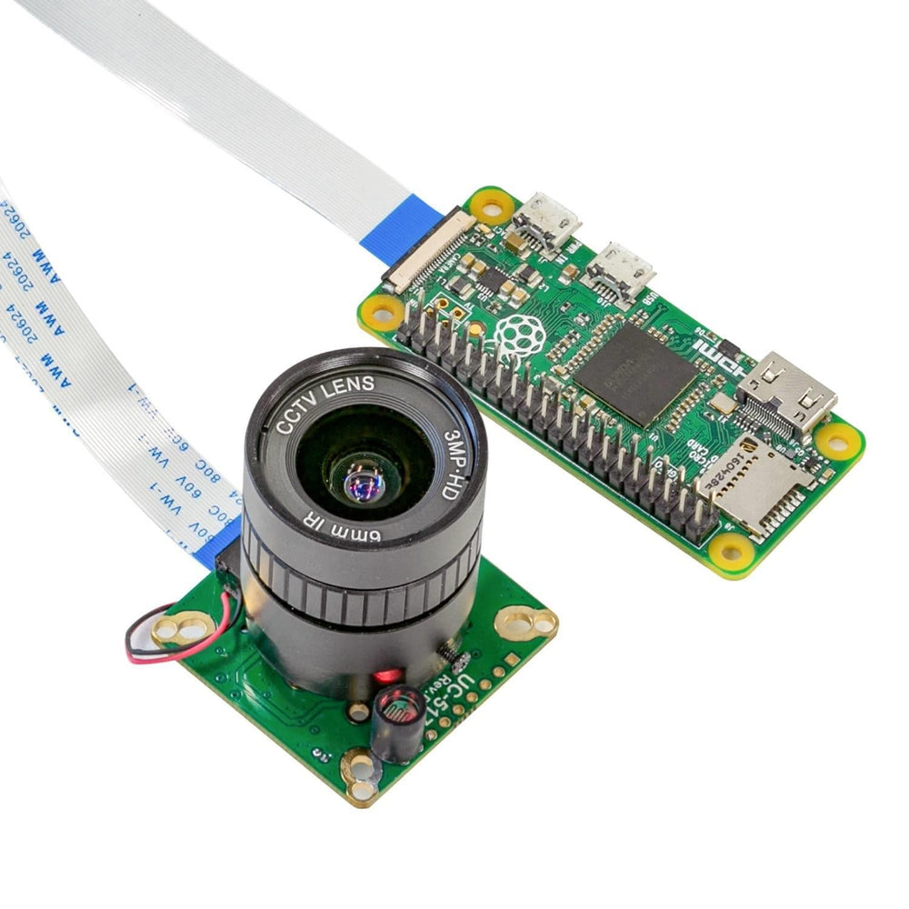 12.3MP IR-CUT HQ Camera with 6mm CS Lens for Raspberry Pi - The Pi Hut