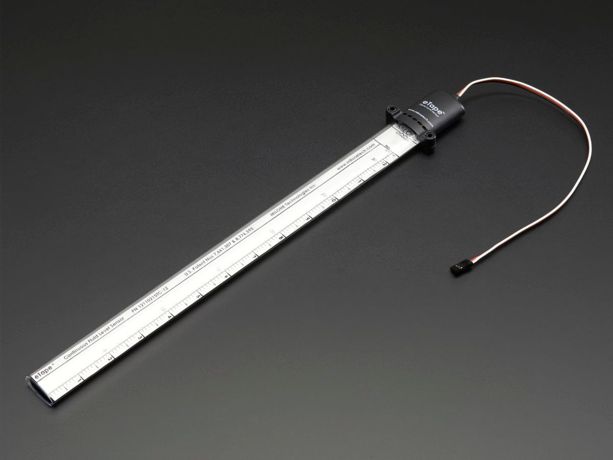 12" Standard eTape Liquid Level Sensor with Plastic Casing - The Pi Hut