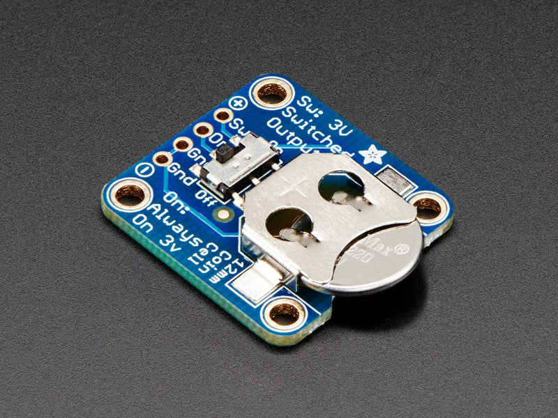 12mm Coin Cell Breakout w/ On-Off Switch - The Pi Hut