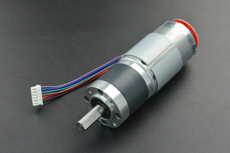 12V 184P Gear Motor with Encoder - The Pi Hut