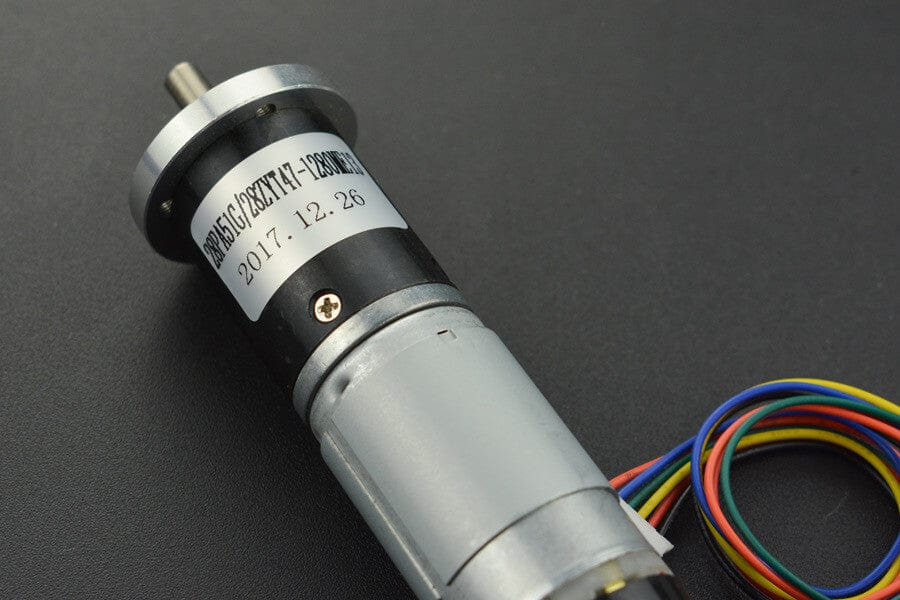 12V Low noise DC Motor 143RPM w/Encoder - The Pi Hut