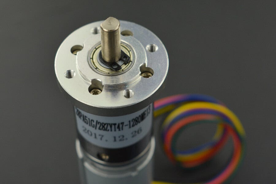 12V Low noise DC Motor 143RPM w/Encoder - The Pi Hut