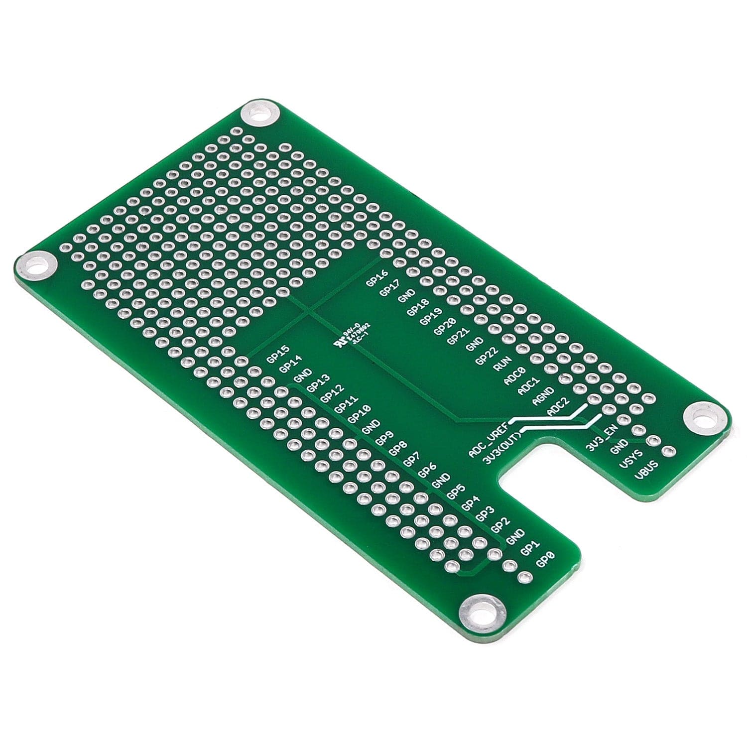 1591B Proto Board for Raspberry Pi Pico - The Pi Hut