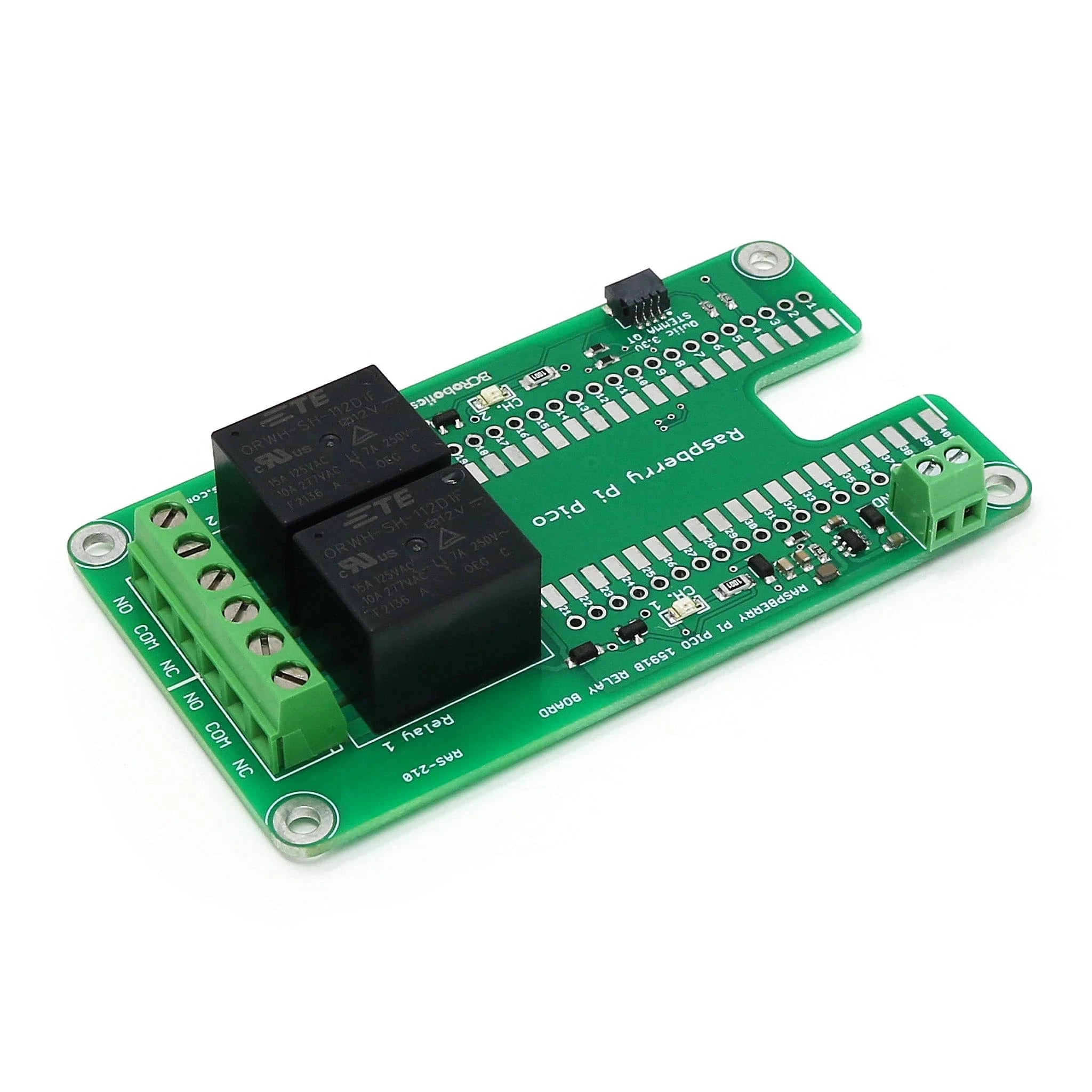 1591B Relay Board for Raspberry Pi Pico - The Pi Hut