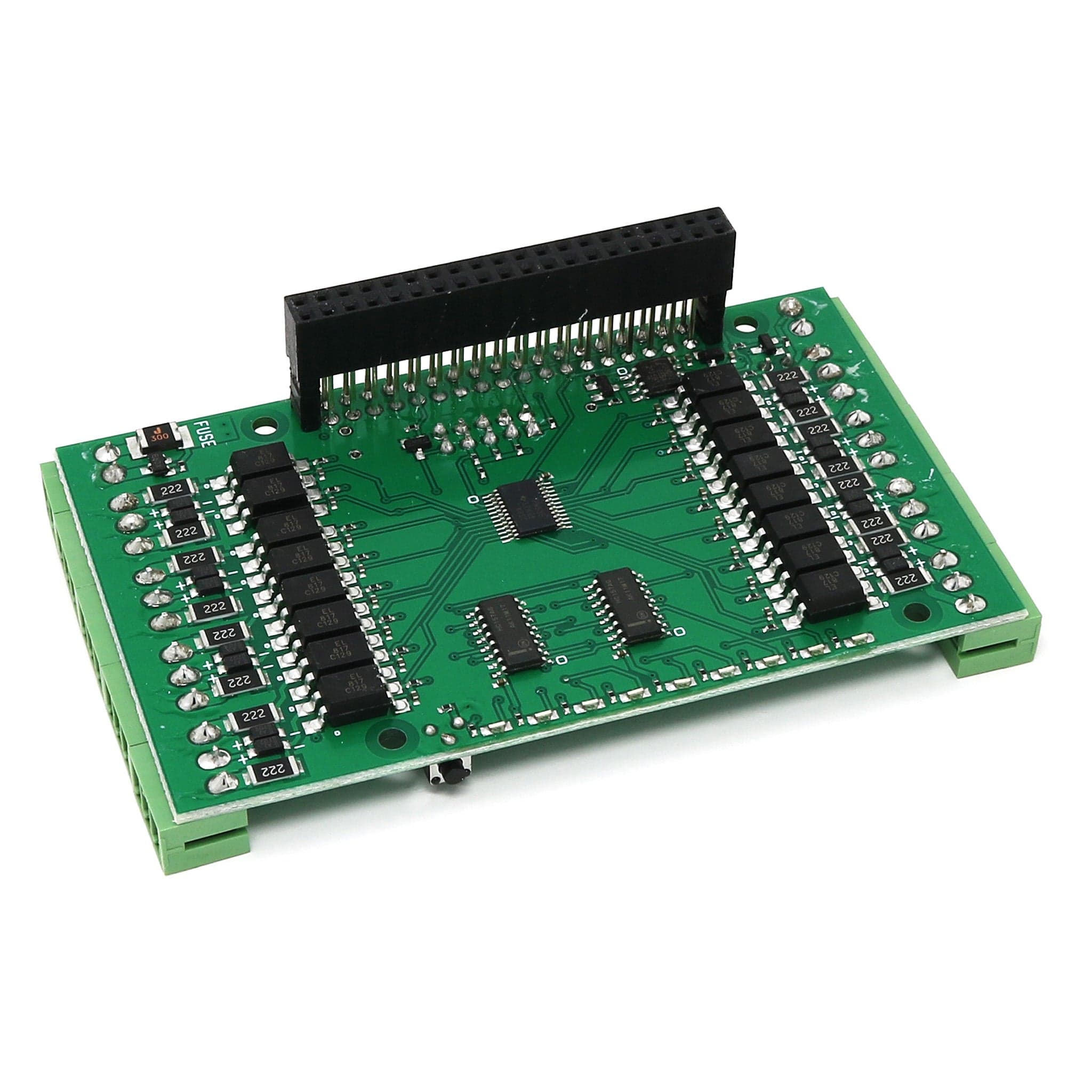 16 Universal Inputs 8-Layer Stackable HAT for Raspberry Pi - The Pi Hut