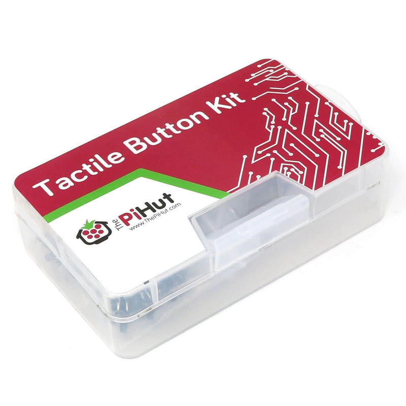 180-Piece Ultimate Tactile Button Kit - The Pi Hut