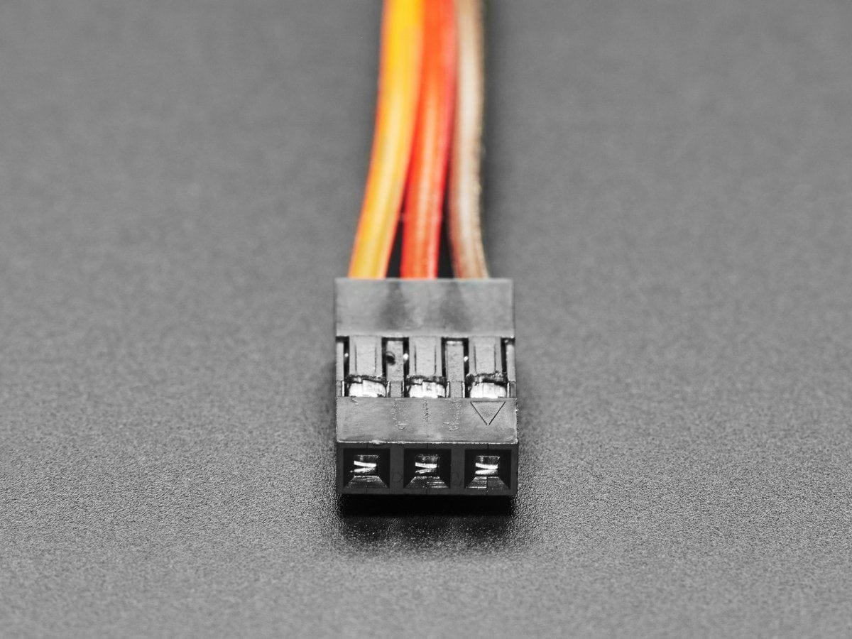 2.54mm 0.1" Pitch 3-pin Jumper Cable - 20cm long - The Pi Hut