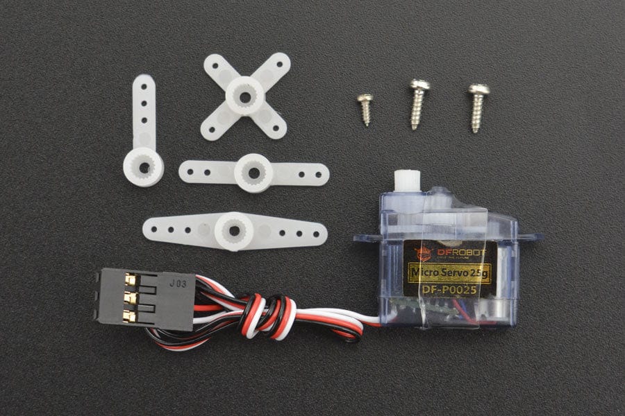 2.5g 360 degree Micro Servo (0.45kg) - The Pi Hut