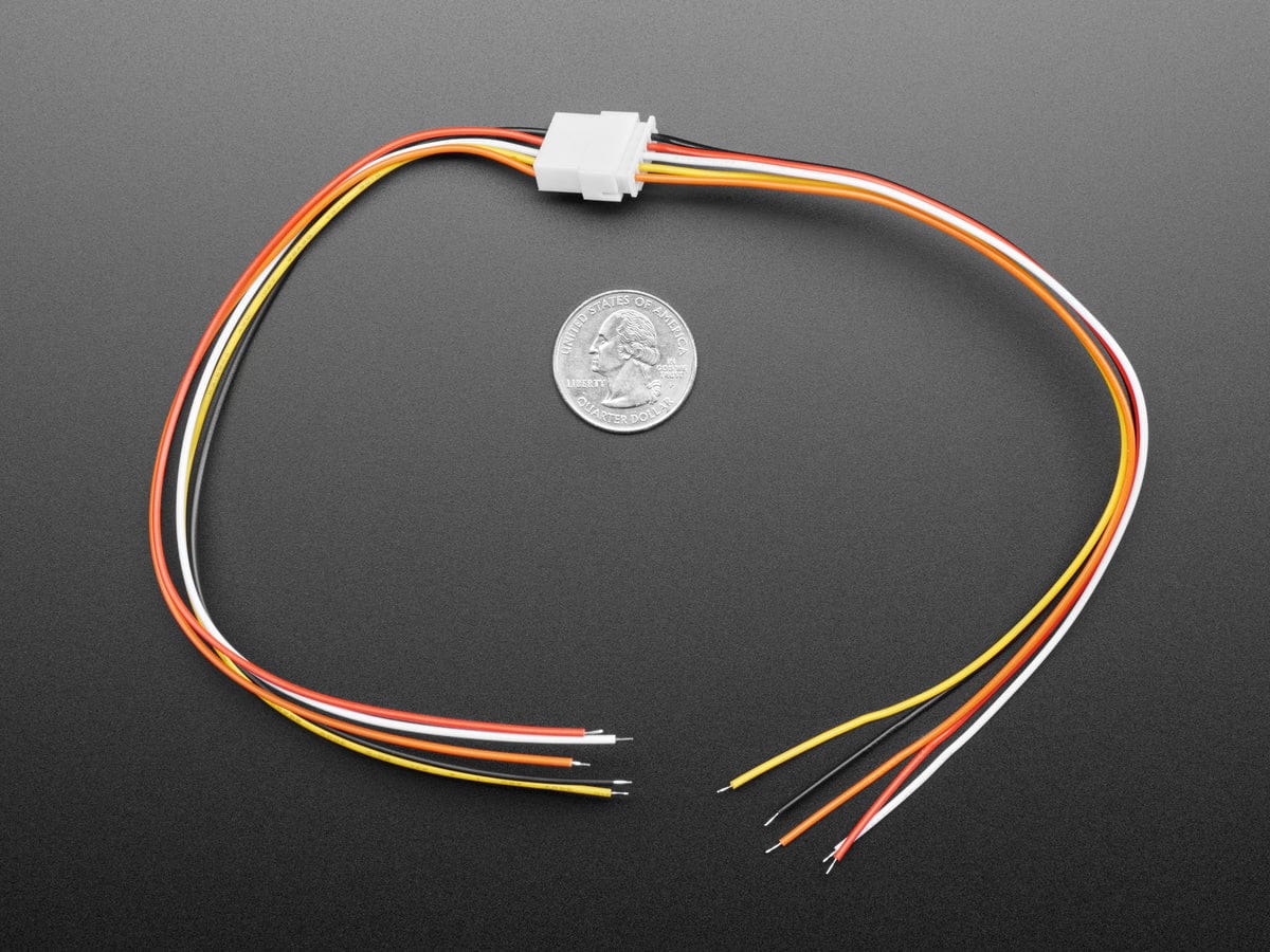 2.5mm Pitch 5-pin Cable Matching Pair - JST XH compatible - The Pi Hut