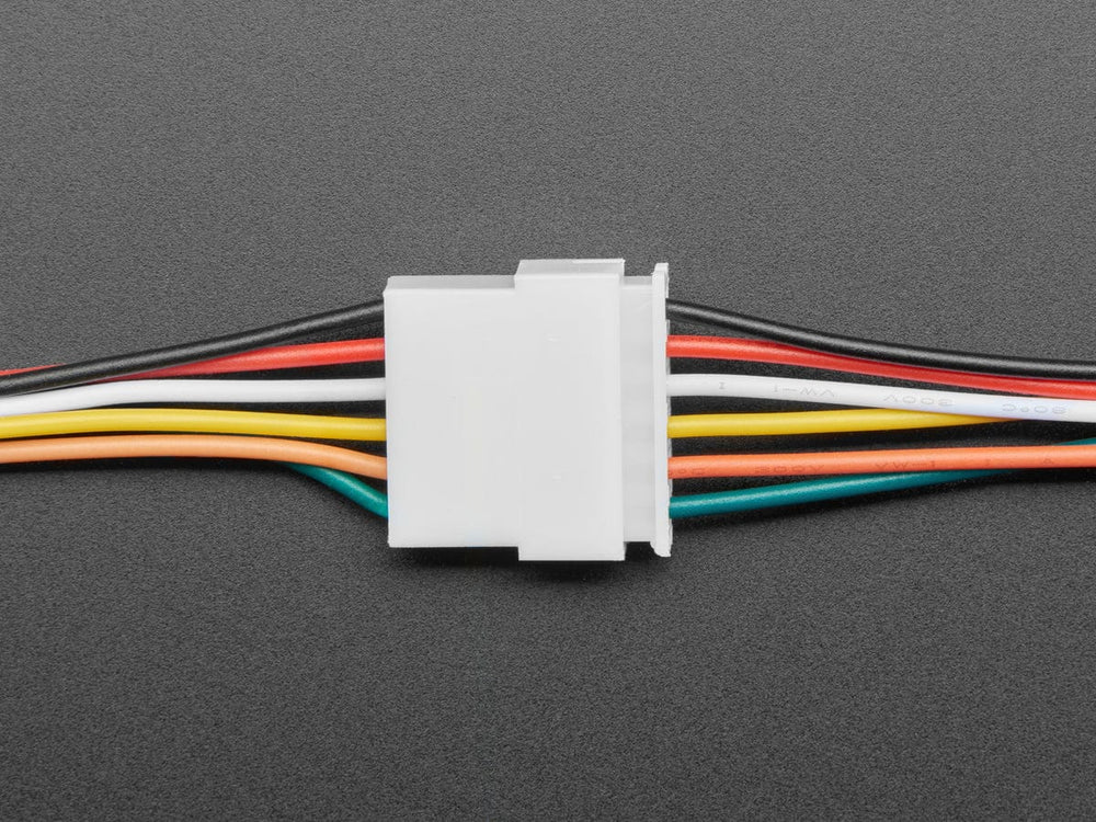2.5mm Pitch 6-pin Cable Matching Pair - JST XH compatible - The Pi Hut