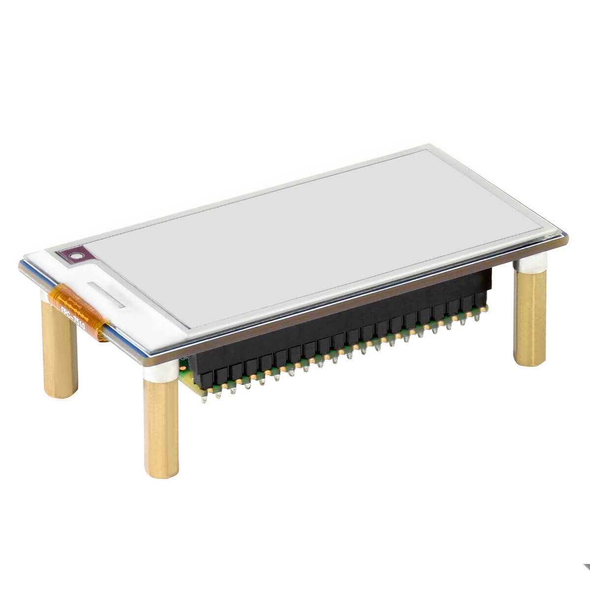 2.66" E-Paper Display Module for Raspberry Pi Pico (Red/Black/White) (296×152) - The Pi Hut