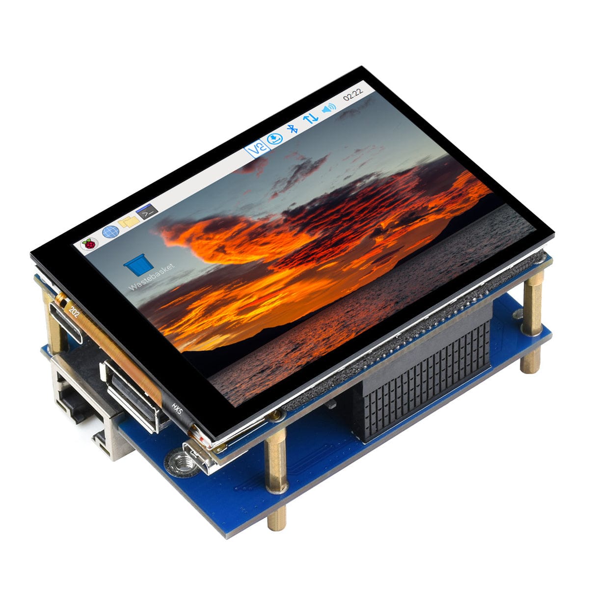 2.8″ Touchscreen Expansion for Raspberry Pi CM4 (with Interface Expander) - The Pi Hut