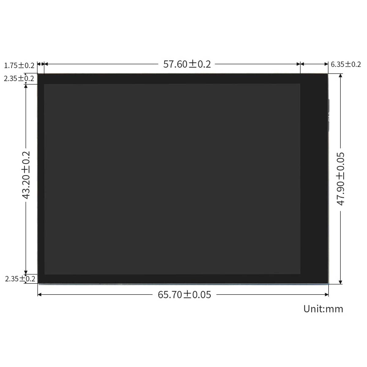 2.8″ Touchscreen Expansion for Raspberry Pi CM4 (with Interface Expander) - The Pi Hut