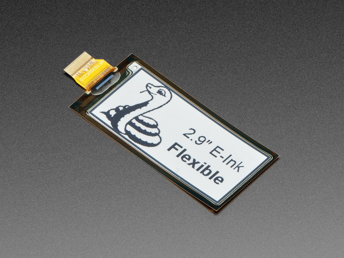 2.9" Flexible Monochrome eInk / ePaper Display - The Pi Hut