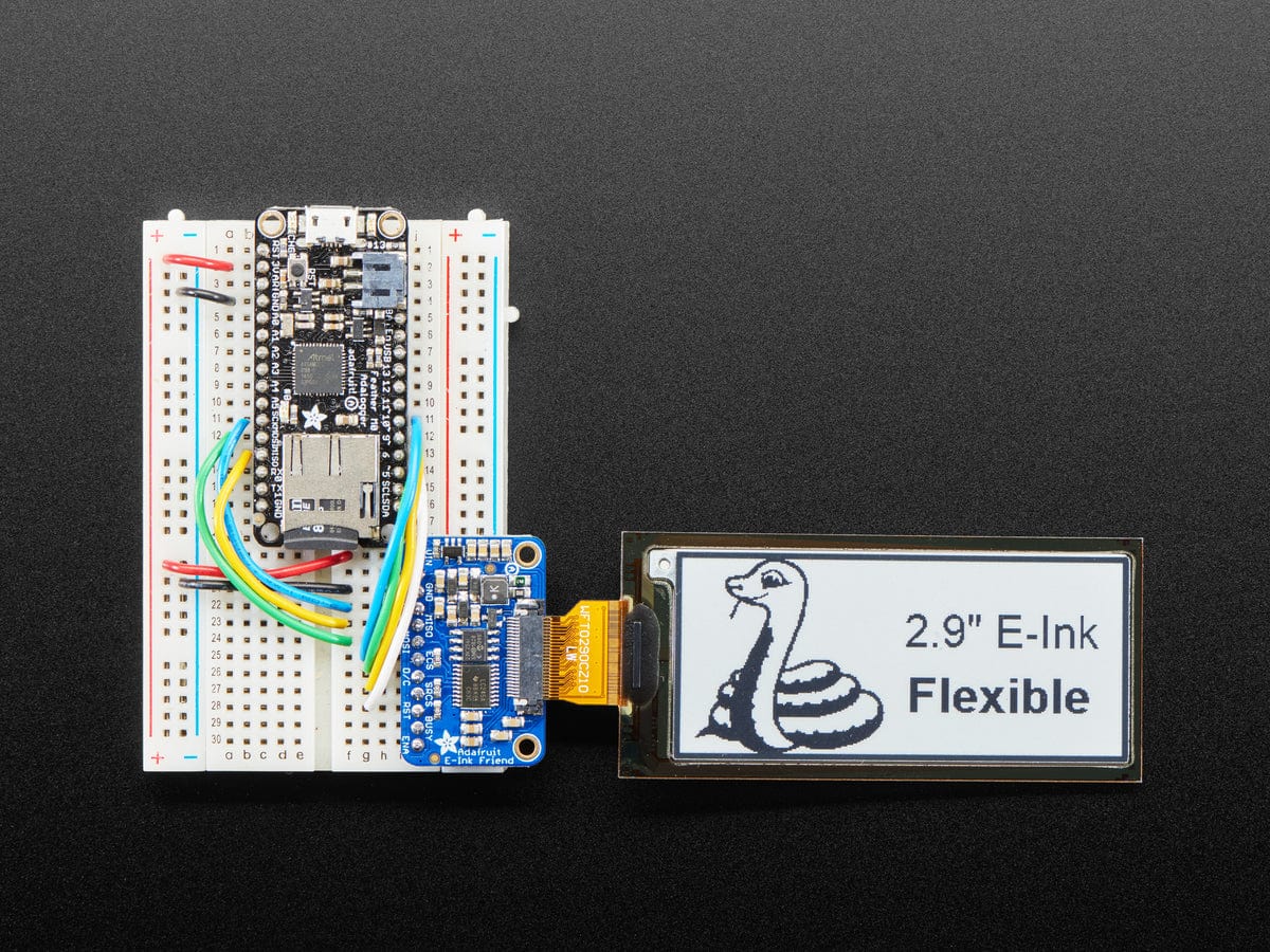 2.9" Flexible Monochrome eInk / ePaper Display - The Pi Hut