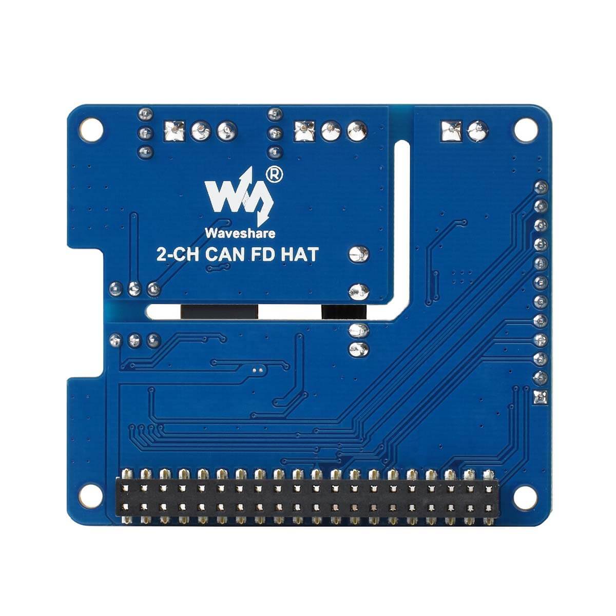 2-Channel Isolated CAN FD Expansion HAT for Raspberry Pi - The Pi Hut