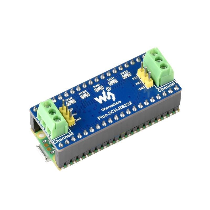 2-Channel RS232 Module for Raspberry Pi Pico - The Pi Hut