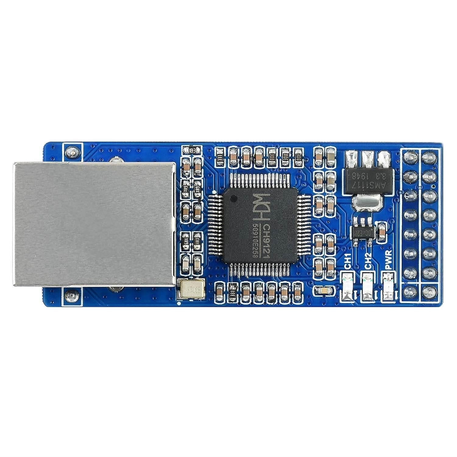 2-Channel UART to Ethernet Converter (CH9121) - The Pi Hut