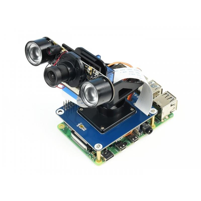 2-DOF Pan-Tilt HAT for Raspberry Pi - The Pi Hut