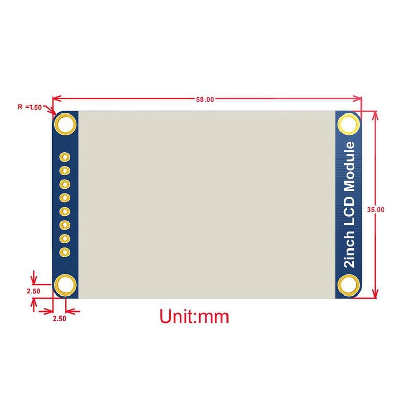 2" IPS LCD Display Module (240x320) - The Pi Hut