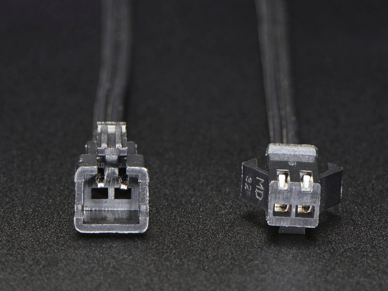 2-pin JST SM Plug + Receptacle Cable Set - The Pi Hut