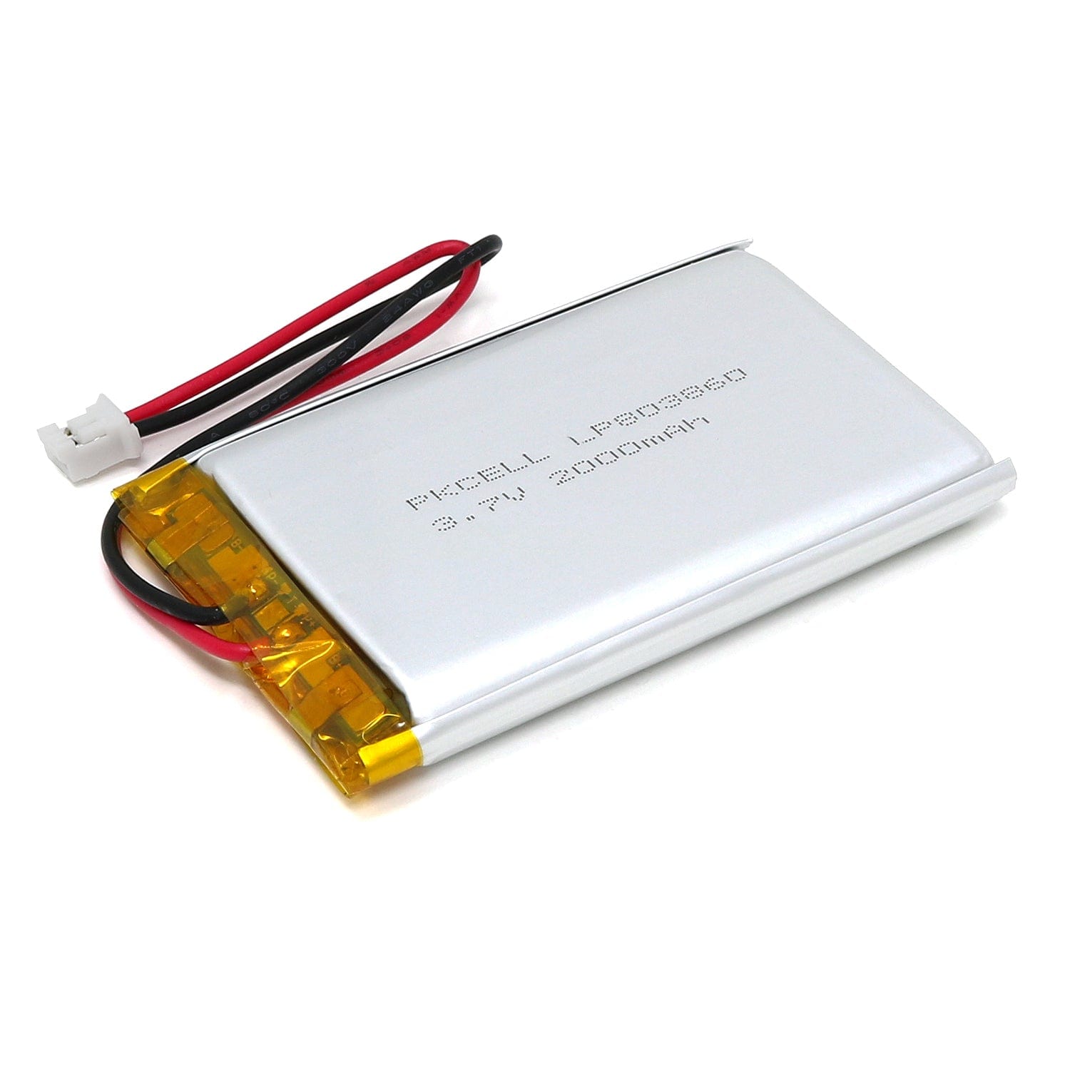 2000mAh 3.7V LiPo Battery - The Pi Hut