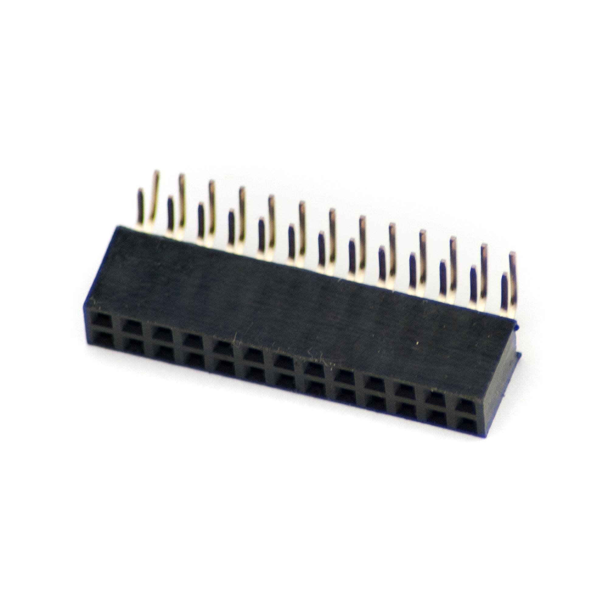 26 Pin GPIO Connector Header Extender - 90 Degree Angle - The Pi Hut