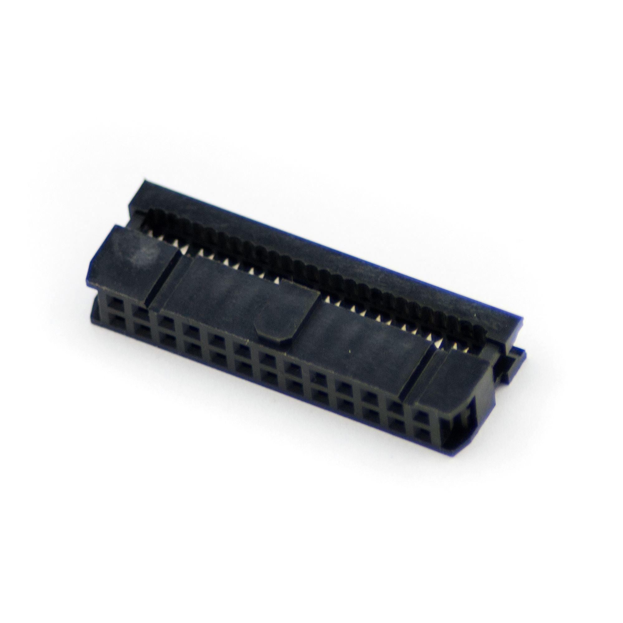 26 Pin Ribbon Cable Socket Connector - Black - The Pi Hut