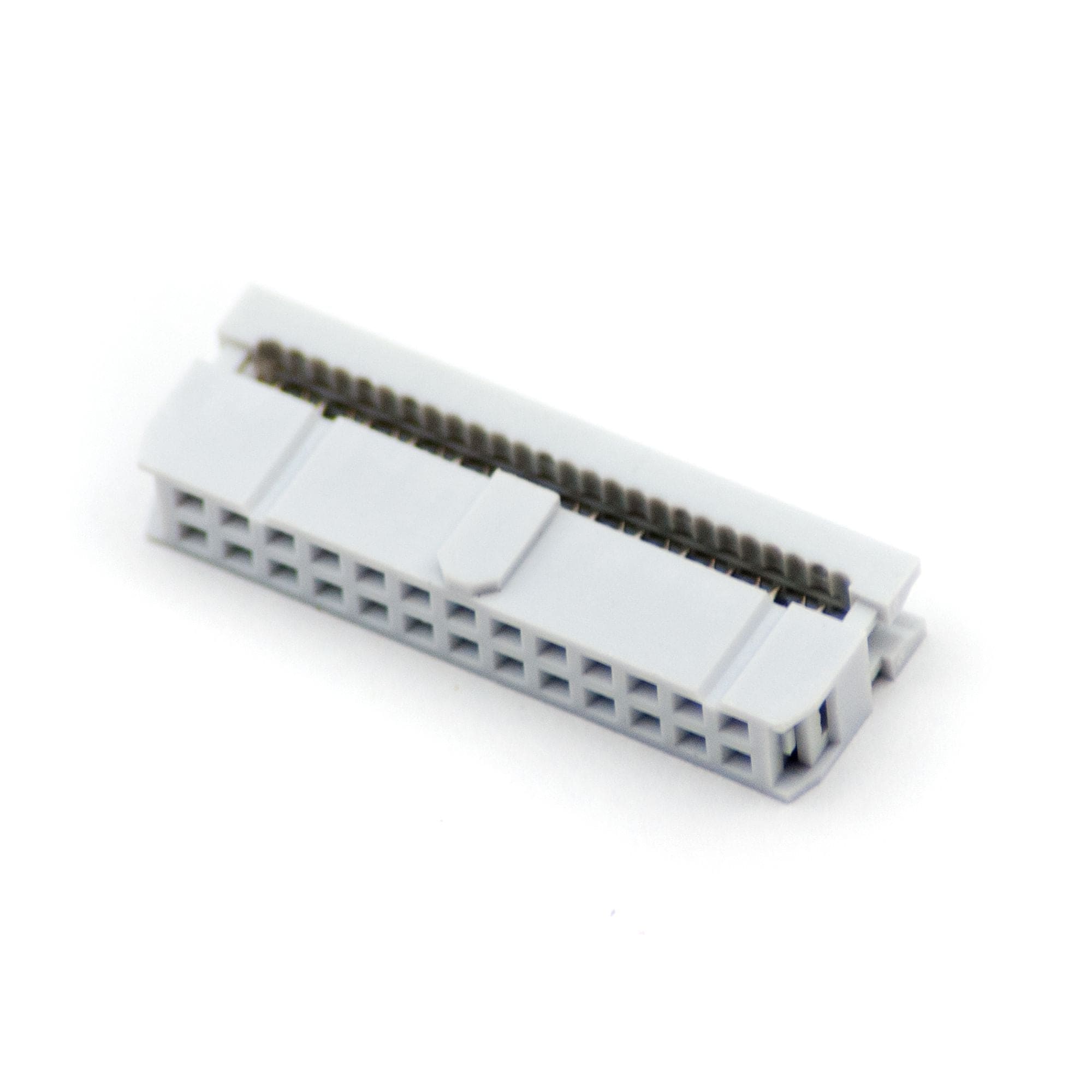 26 Pin Ribbon Cable Socket Connector - Grey - The Pi Hut