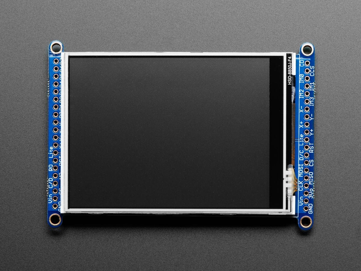 3.2" TFT LCD with Touchscreen Breakout Board w/MicroSD Socket - The Pi Hut