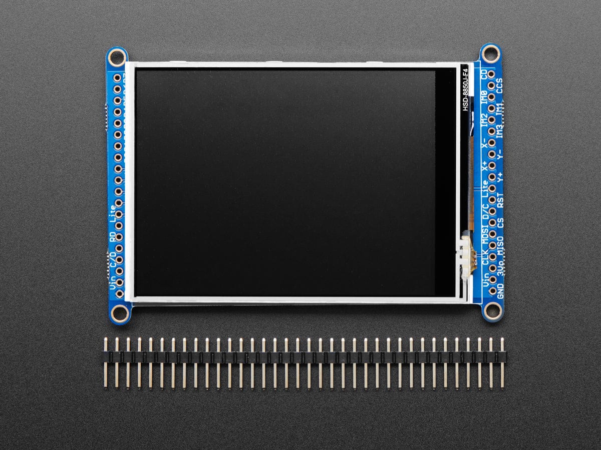 3.2" TFT LCD with Touchscreen Breakout Board w/MicroSD Socket - The Pi Hut